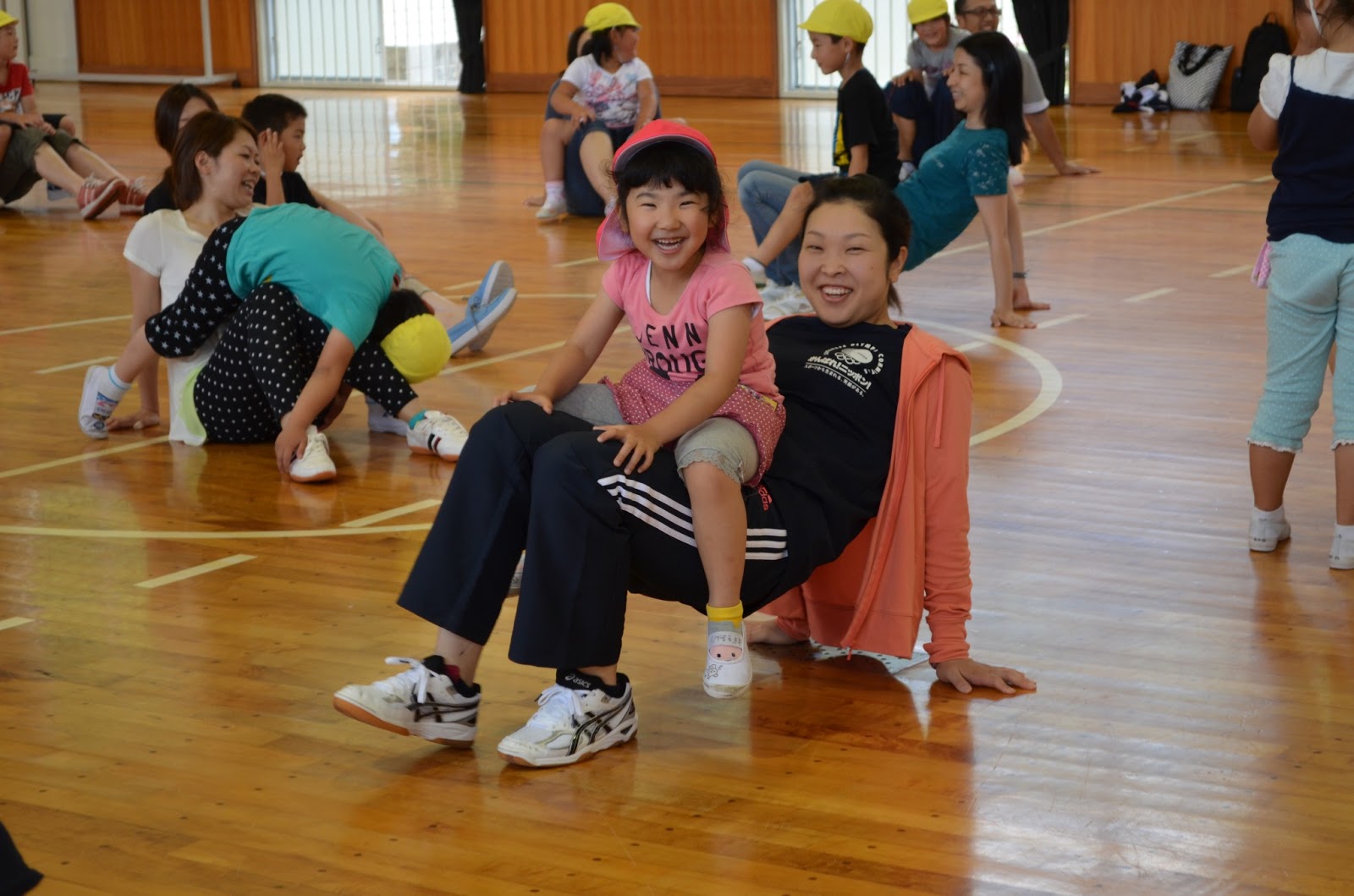 NPO法人 はなわスポーツクラブ 幼稚園での親子体操教室に行ってきました。